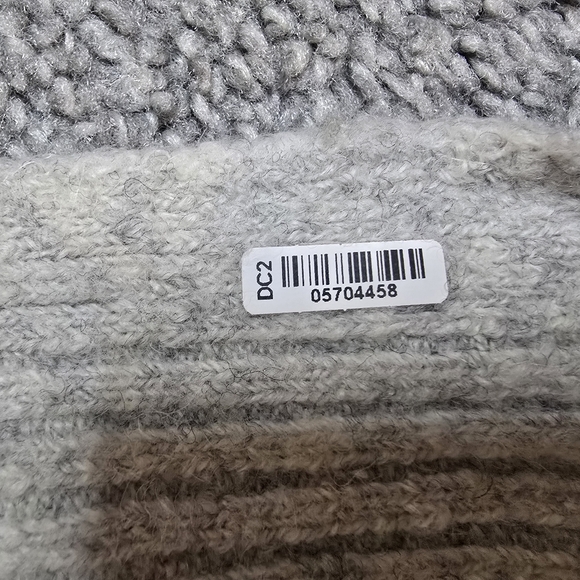 Madewell 30% Merino Wool 10% Alpaca Colorblock Crewneck Sweater Sz XS - Picture 9 of 10